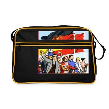 Défilé DDR - Sac Retro - noir/or - Devant