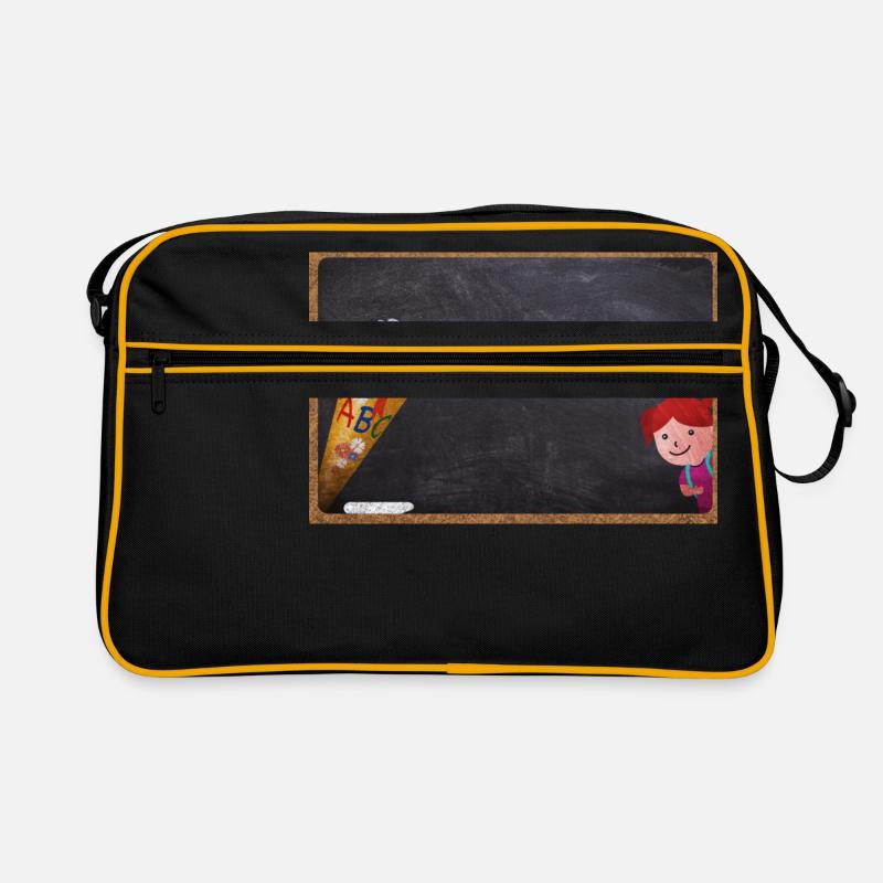 Erster Schultag Retro Tasche