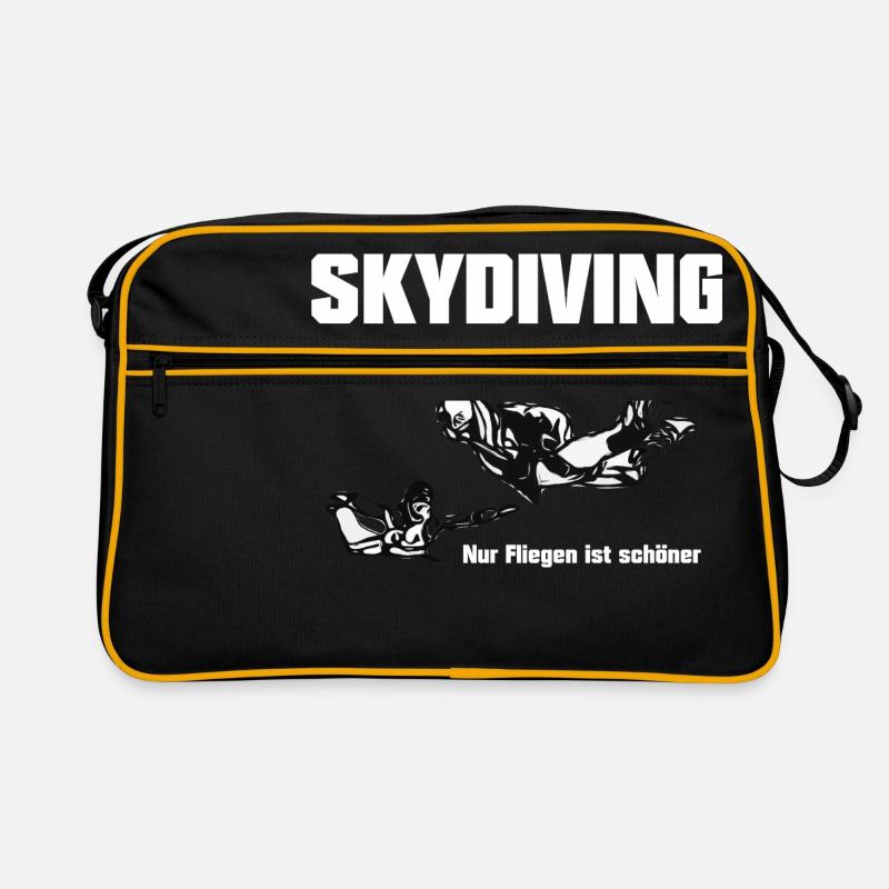 Skydiving, only flying is more beautiful Retro Bag