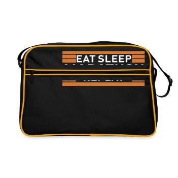 marathon - Retro Bag - black/gold - Front