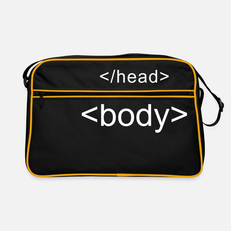 Programmierer Shirt Programmieren Retro Tasche