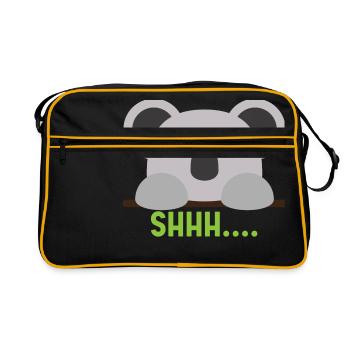 Koala 03 - Retro Bag - black/gold - Front