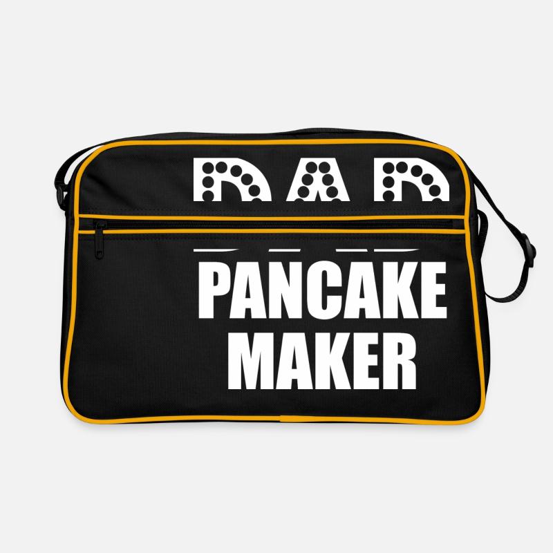 dad pancake maker Father Daddy Retro Tasche