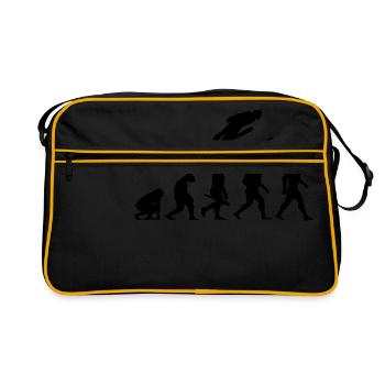 Evolution Ski saut en longueur saut en ski saut à ski - Sac Retro - noir/or - Devant