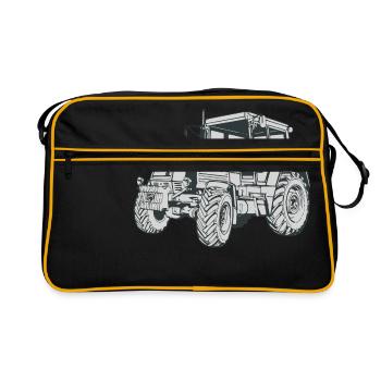 DDR Tracteur ZT 300 Série - Sac Retro - noir/or - Devant