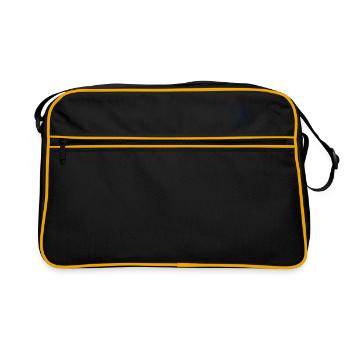 Chien Heartbeat Heartbeat chien - Sac Retro - noir/or - Devant