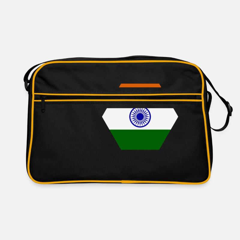 drapeau de l'Inde Sac Retro