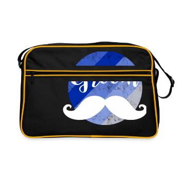 jeune marié - Sac Retro - noir/or - Devant