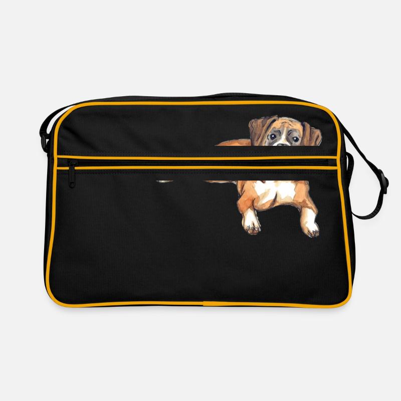 Deutscher Boxer Retro Tasche