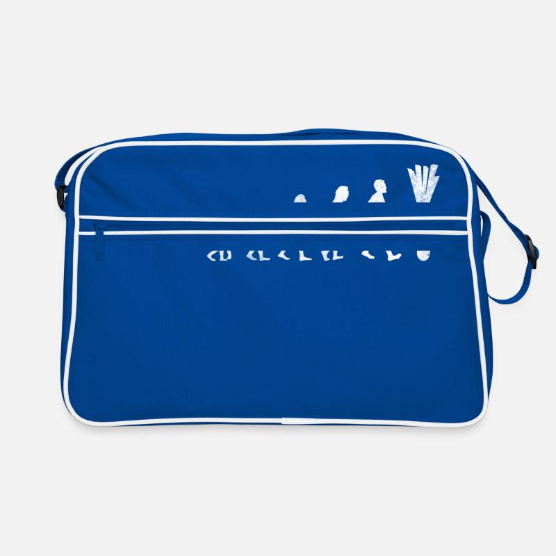 Evolution Lauch Shirt Geschenk Lustig Retro Tasche