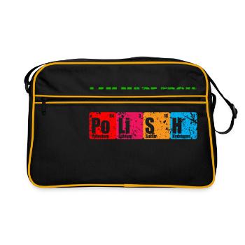 Chemise de la Pologne - Sac Retro - noir/or - Devant