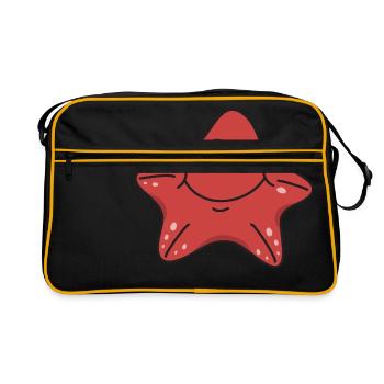 starfish - Retro Bag - black/gold - Front