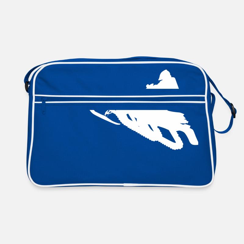Snowmobile snowmobile snowmobile Retro Bag