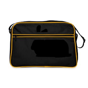 Rabbit Rabbit Bunny Rabbit Rongeurs rongeurs - Sac Retro - noir/or - Devant