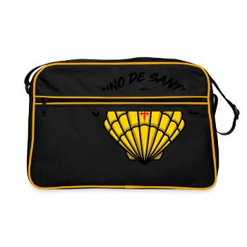 Camino de Santiago - Sac Retro - noir/or - Devant