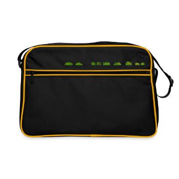 Go Vegan - Statement - Retro Bag - black/gold - Front