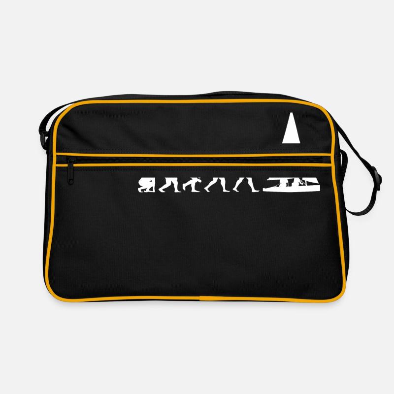 Evolution Segeln Segelboot Segelschiff Retro Tasche