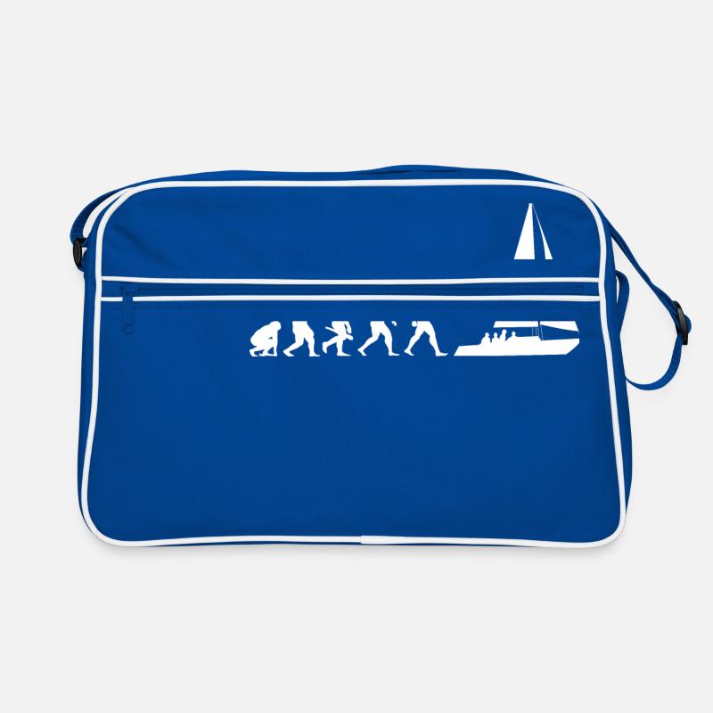 Evolution Segeln Segelboot Segelschiff Retro Tasche