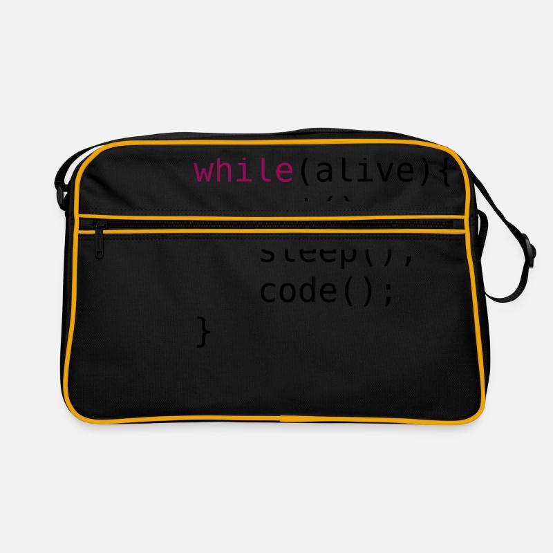 Code source drôle Sac Retro