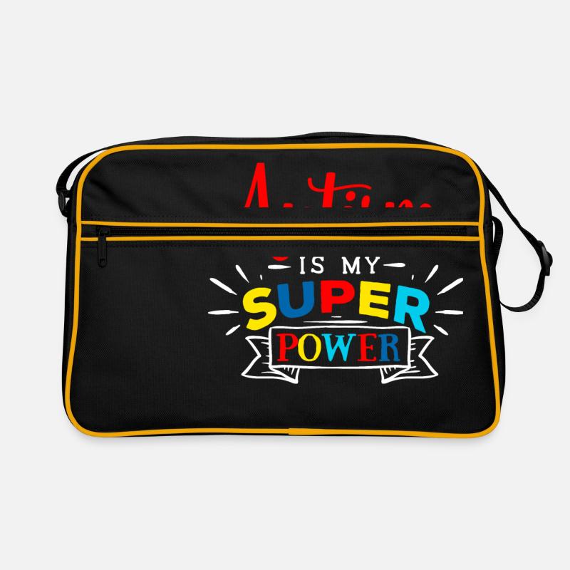 Autism Autist ADHD Autism Asperger Gift Retro Bag