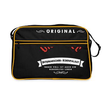 corn palace - Retro Bag - black/gold - Front