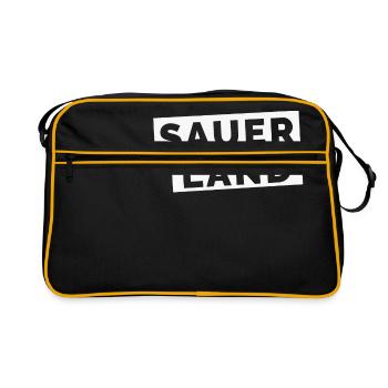 Sauerland - Retro Bag - black/gold - Front