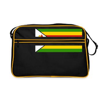 zimbabwe - Retro Bag - black/gold - Front