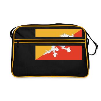 Bhutan - Sac Retro - noir/or - Devant