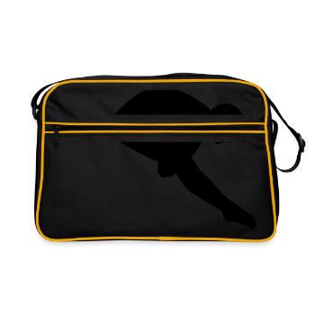 Diving Divers Water sports - Retro Bag - black/gold - Front