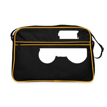 Tractor tractor tractor tractors - Retro Bag - black/gold - Front