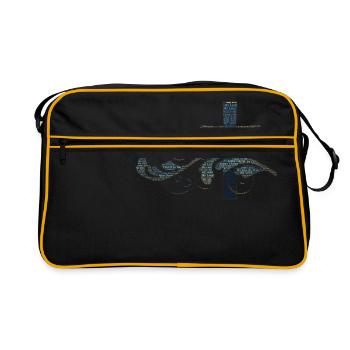 Christ en moi - Sac Retro - noir/or - Devant