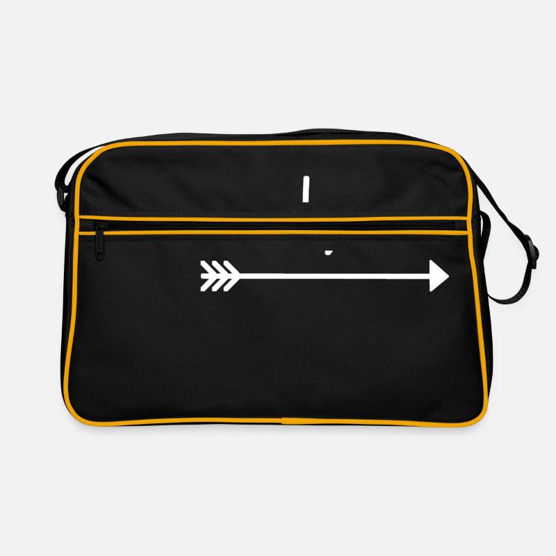 cadeau; cadeau de chasse - cadeau flèche Sac Retro