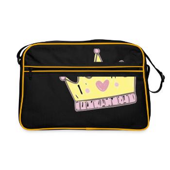 princess - Retro Bag - black/gold - Front