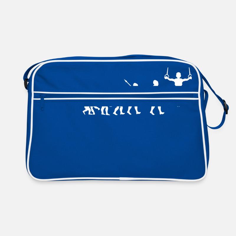 Evolution Gymnastik Turnen Akrobatik Geräteturnen Retro Tasche