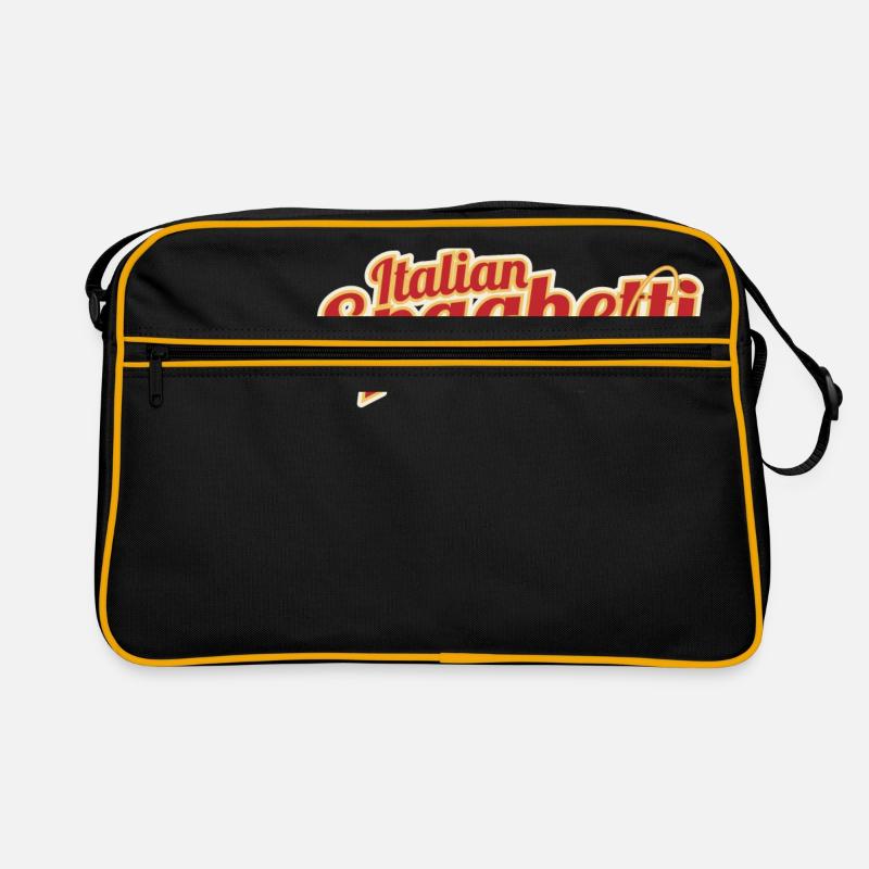 Italian Spaghetti Retro Bag