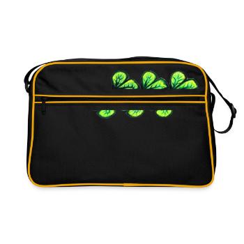 Butterfly 1 - Retro Bag - black/gold - Front