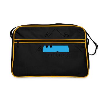 Mathématiques - Sac Retro - noir/or - Devant