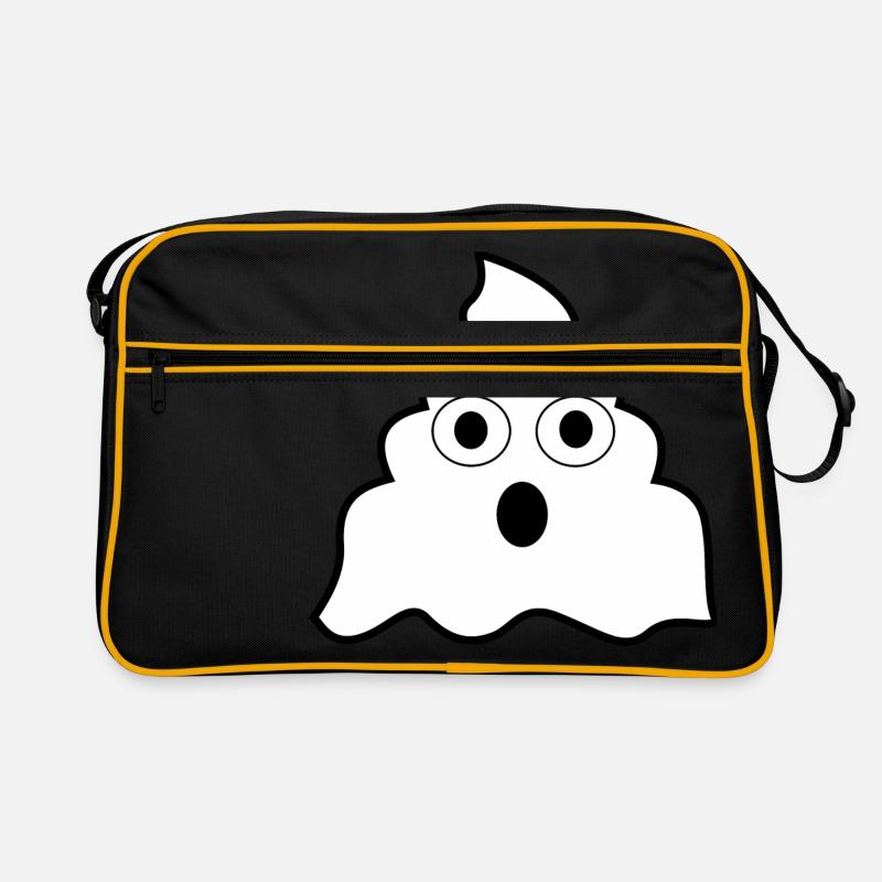 Lustiger Kacke Geist Retro Tasche