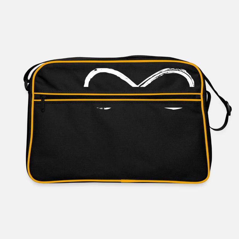 Infinity Unendlichkeit Symbol Lemniskate Acht 8 Retro Tasche