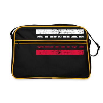 Gliwice Gleiwitz Polska Cadeau Pologne - Sac Retro - noir/or - Devant