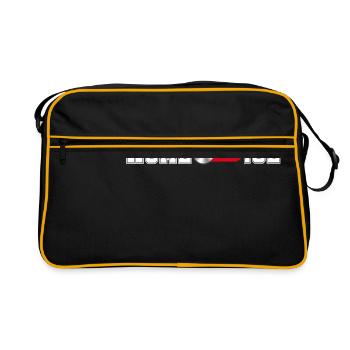 HomeOFFice - Retro Tasche - Schwarz/Gold - Vorne