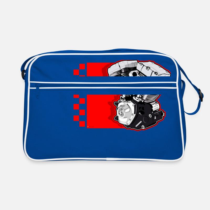 Motor V Retro Tasche