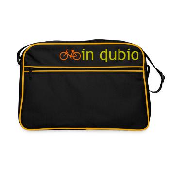 in dubio per bike - Retro Bag - black/gold - Front