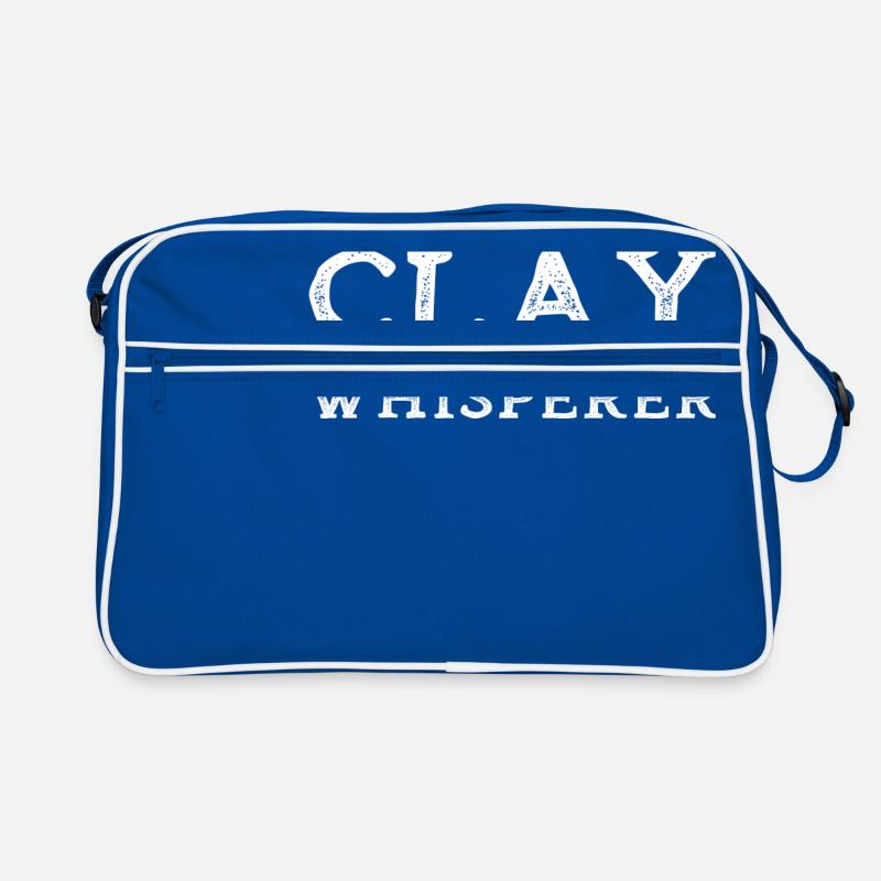 Tonflüsterer-lustige Tonwaren-Lehrer-Keramik Retro Tasche