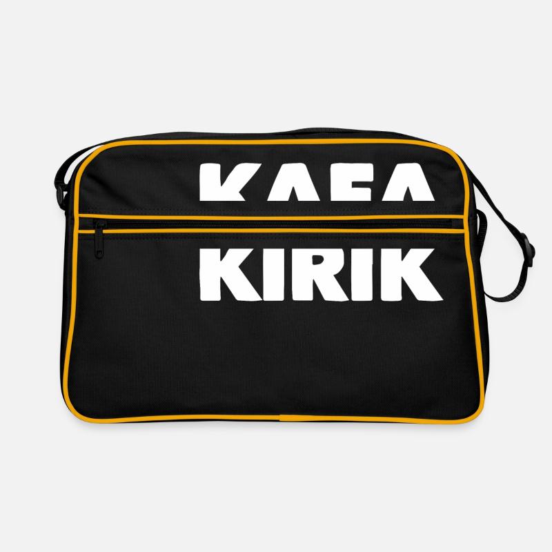 Kafa Kirik - Sac Retro - noir/or