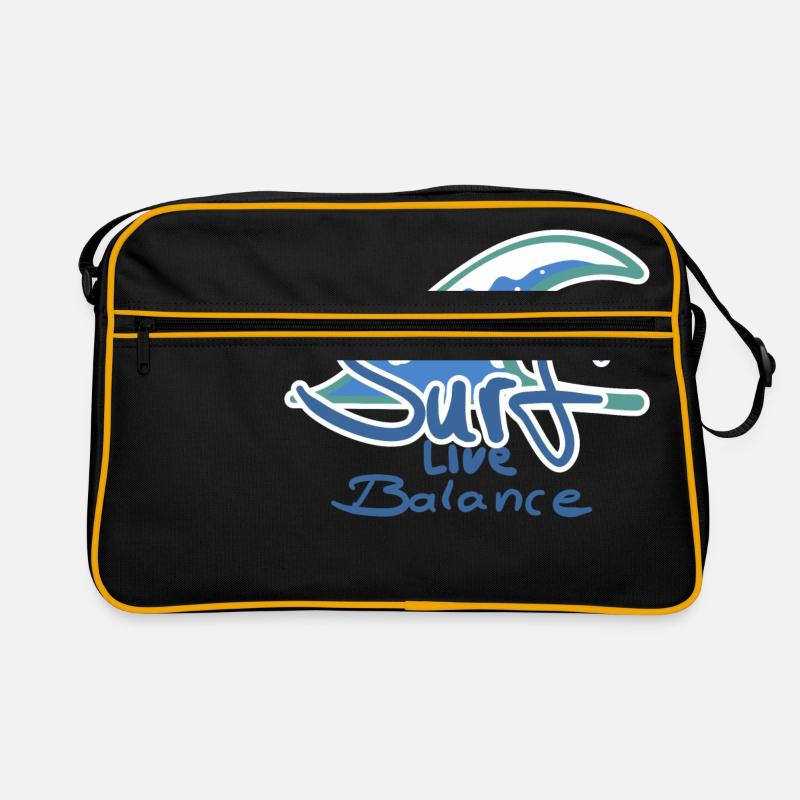 Logo de surf Sac Retro
