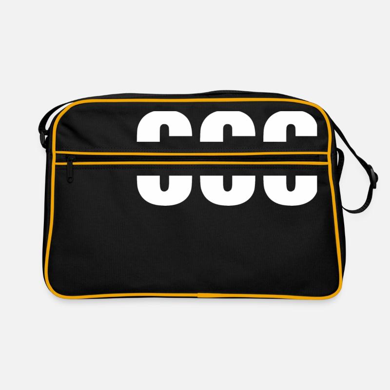 666 - le numéro de l'animal Sac Retro