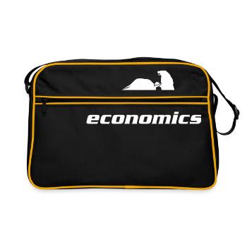 Idée cadeau économie Stock Bull and Bear - Sac Retro - noir/or - Devant