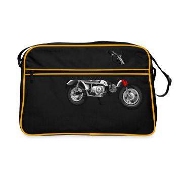 Monkey Z50J J2 DE | monza red - Retro Bag - black/gold - Front