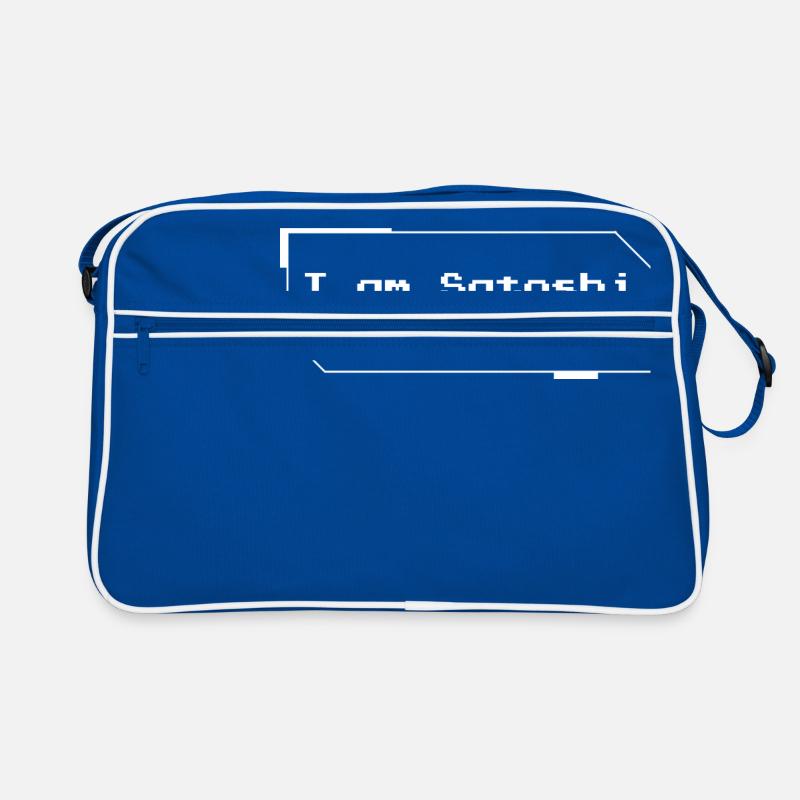 I am Satoshi Nakamoto. Retro Tasche